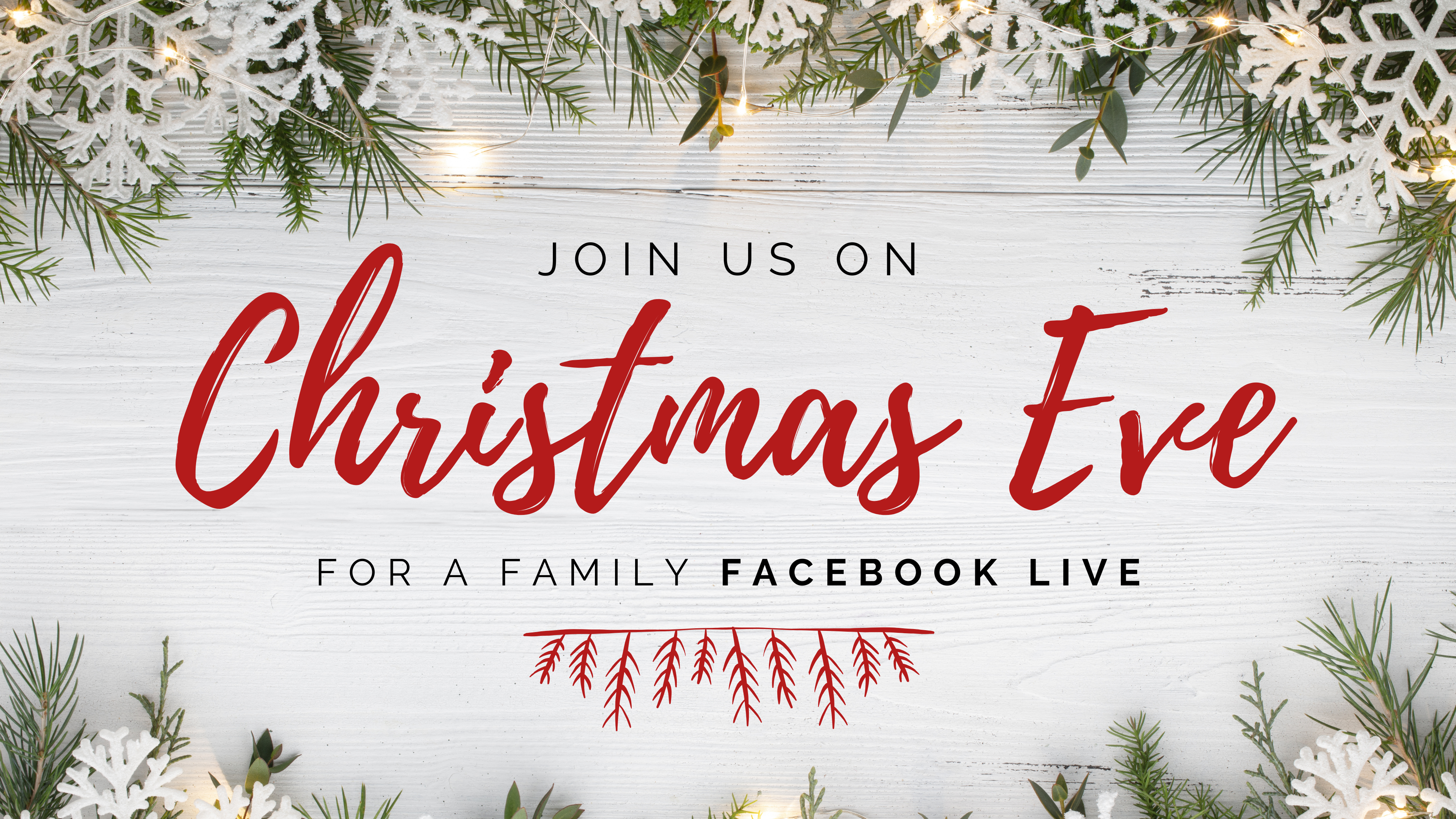 Christmas Facebook Live